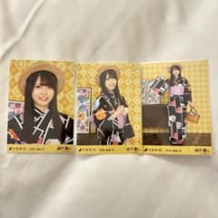 森平麗心 生写真 浴衣 3種コンプのサムネイル