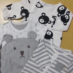新生児☆ロンパース３枚セットのサムネイル