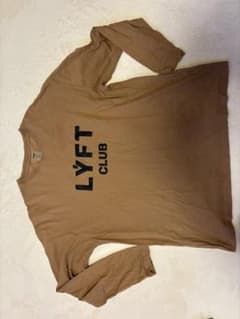 LYFT CLUB ロングスリーブTシャツ ブラウン Lサイズのサムネイル