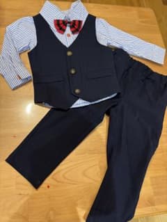 ネイビー フォーマルスーツ 90㎝のサムネイル
