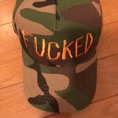 【さのれお様専用】AZS TOKYO FUCKED CAP (カモ)のサムネイル