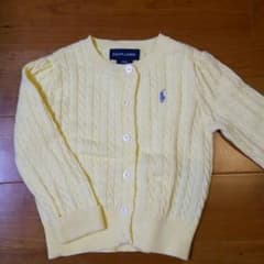 ラルフローレン カーディガン 子供用 美品のサムネイル