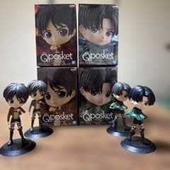 ★Qposket★ 進撃の巨人 フィギュア 4体セット