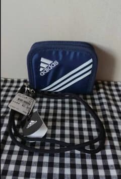 新品☆アディダス折り財布【紺】のサムネイル