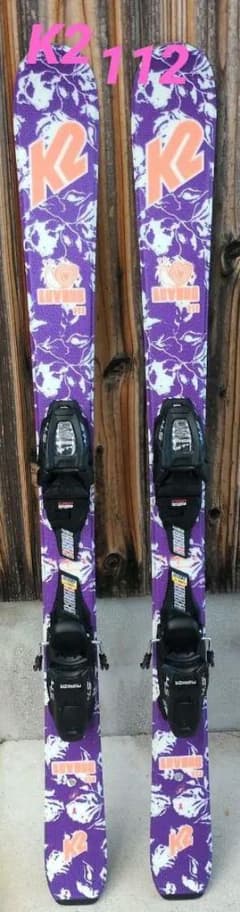 K2 スキー板 子供 112cm - メルカリ