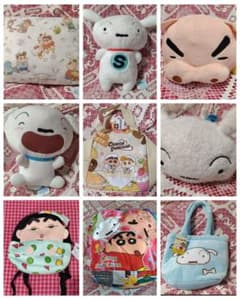 クレヨンしんちゃん　ぬいぐるみ　バッグ　クッション　セット　まとめて　大量