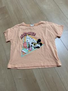 ミッキーマウス Tシャツ オレンジのサムネイル