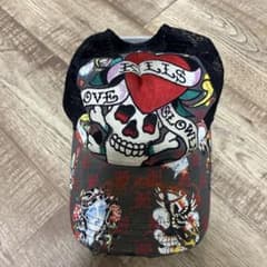 Ed Hardy メッシュキャップ スカル ハートのサムネイル