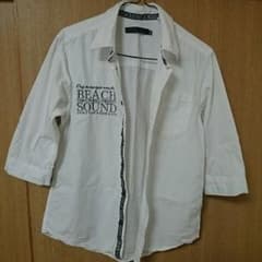 【美品】BEACHsound 七分袖 メンズMのサムネイル