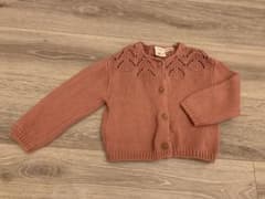 zara baby カーディガン　ピンクのサムネイル