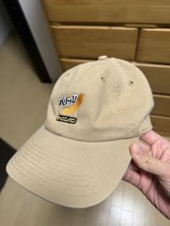 ファイターズ×シャウエッセン　キャップ　ベージュ Fighters x シャウエッセン パリッ‼ Stone Wash Cap Beige