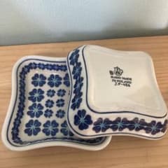 シェラミカアルティナスティッチナ　2枚組ポーランド食器花柄のサムネイル