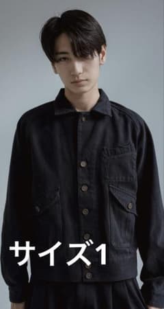 ジャケット・アウター philme fade cotton jacket / black1 philme fade cotton jacket / black1 - メルカリ