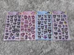 きゅんポップシール　クロミ マイメロ　キュンポップ　3D キャラクター シールのサムネイル