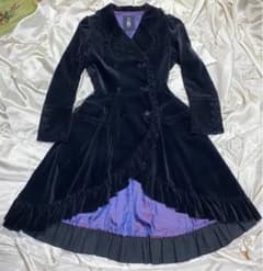BLACK PEACE NOW 別珍 コート アウター 黒 ベロア ベルベット m32672749031_1.jpg?1777103865