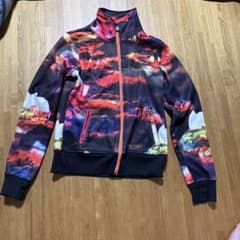 VOLCOM 総柄 ジップアップジャケット Mのサムネイル