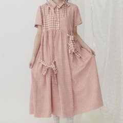 p*i様 merry jenny♡ リボンがいっぱいワンピースのサムネイル