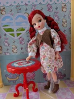 復刻版初代リカちゃん洋服　花柄ワンピース