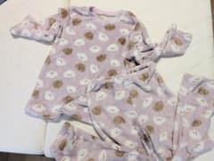 子供パジャマ 冬用140cm あったかふわモコのサムネイル