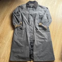 バブアー 222MWX1674 グレー BURGHLEY バーレー ワックスコットン ロングコート 38 バブアー Barbour バーレー ワックスコットンロングコート38 - メルカリ
