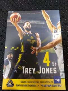 【非売品】群馬クレインサンダーズ　トレイジョーンズ　#4　カード