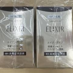 資生堂エリクシール　ザセラム　レフィル2本セット 資生堂エリクシール ザセラム レフィル2本セット - メルカリ