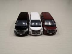 カプセルトイ アルファード 3台 まとめ売り
