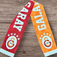 【新品未使用】ガラタサライ マフラー サッカー Galatasarayのサムネイル