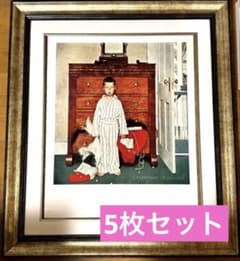 Norman Rockwell ノーマンロックウェル アート ポスター5点 - メルカリ