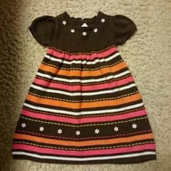 ニットワンピース　110cmのサムネイル