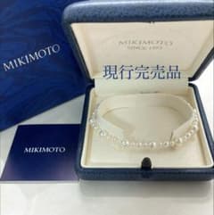 【極美品】ミキモト パール ブレスレット 現行クラスプ Mチャーム 付属品 極美品】ミキモト パール ブレスレット 現行クラスプ Mチャーム 付属品