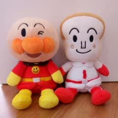 アンパンマン しょくぱんまん ぬいぐるみのサムネイル