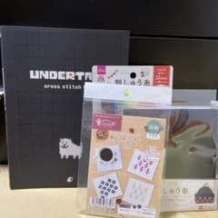 UNDERTALE アンダーテール　cross stitch book　刺繍図案のサムネイル
