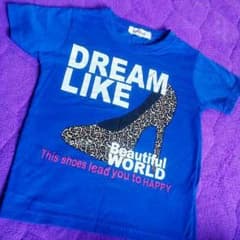 110  Tシャツ　青のサムネイル