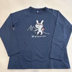 モンベル　長袖tシャツ　130 ネイビーのサムネイル
