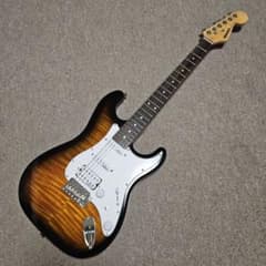 BUSKER'S エレキギター BST-2H キルトメイプル 中古 美品 - メルカリ
