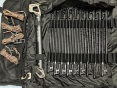 【新品未使用】RATEL WORKS ペグ18本、ハンマー、ロープ４本セットのサムネイル