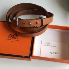 エルメス HERMES ブレスレット レザー 革のサムネイル