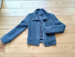 美品　エムプルミエ　ニットジャケットのサムネイル