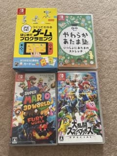 新品含むはじめてのプログラミング　やわらかあたま塾　スマブラ　マリオ3Dワールド m32686821241_1.jpg?1789111077