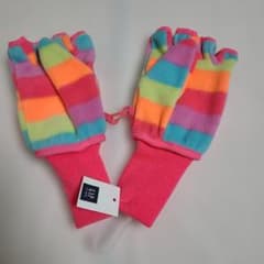 【未使用品】GAP KIDS 2WAY ミトン 手袋 カラフル L(小学高学年)
