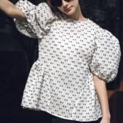 OHGA ANGEL 袖ポワン ブラウス united arrows iena OHGA ANGEL 袖ポワン ブラウス united arrows iena - メルカリ