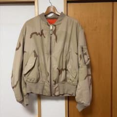 ALPHA INDUSTRIES MA-1 フライトジャケット デザートカモ - メルカリ