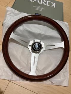 NARDIステアリング 350mm 14インチ ウッド調 シルバー NARDI ウッド調 シルバー ステアリング 350mm 14インチ - メルカリ