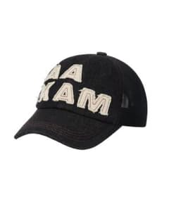 AAKAM Denim Trucker Cap (Black)
