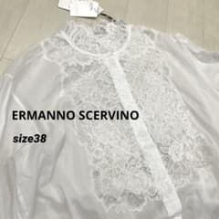 未使用定価27万 ERMANNO SCERVINO 透かしレース刺繍 ブラウス - メルカリ
