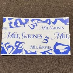 SixTONES 半券 MILESixTONES 大阪公演 MILESixTONES 2/21 昼公演 ららアリーナ 半券 - メルカリ