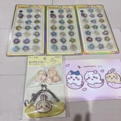 こ*め様 新作　ちいかわ　KIRACORO おはじきシール キラコロ　うさぎ セのサムネイル