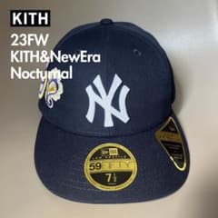 【希少】KITH&New Era 59FIFTY 7 1/2 ネイビー 希少】KITH&New Era 59FIFTY 7 1/2 ネイビー - メルカリ