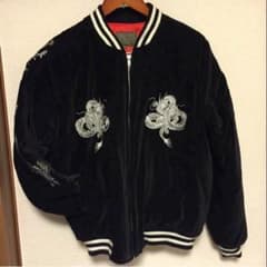 スカジャン モノトーン ブルゾンのサムネイル